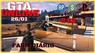 🚨AO VIVO ⎸PS5 ⎸GTA ONLINE: FARM DIÁRIO +  DESAFIOS DO DIA  ⎸RUMO A 100 MILHÕES NO BANCO #012    -