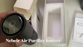 Nebelr Car Air Purifier Ionizer Unboxing | Kills 99.9% Viruses & Bacteria | #carairpurifier
