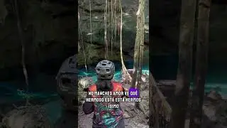 Cita doble/ Ciclismo / Cenote / Amigos = El mejor date 😮&zwj;💨. #cenote #ciclismo #friends