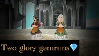 Rom 10 evil lefina and mage filecia glory gemrun #toramonline #gaming 