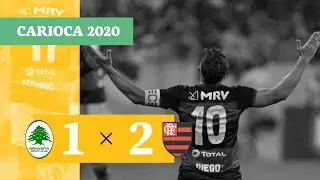 BOAVISTA 1 X 2 FLAMENGO - GOLS - 22/02 - CAMPEONATO CARIOCA 2020 - FINAL TA&Ccedil;A GUANABARA