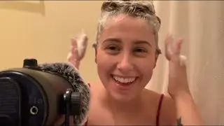 ASMR Washing My Hair 💆🏼‍♀️| Soapy sounds, head scratching and massage sounds