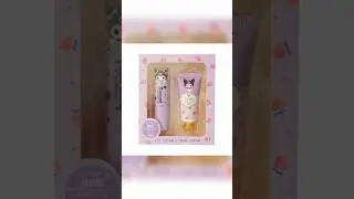 Sanrio hand cream lip balm set