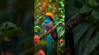 8k UHD 120 FPS Video Colorful hummingbird 1080p
