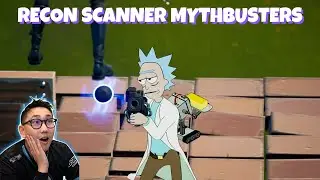 Recon Scanner Fortnite Mythbusters