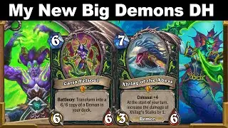 Breaking The Meta With My New Big DH Deck! Voyage to the Sunken City | Hearthstone