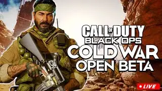 *NEW* COD COLD WAR BETA GAMEPLAY| ROAD TO 1K SUBS|DONOS GO TO PC!|@WeExceL