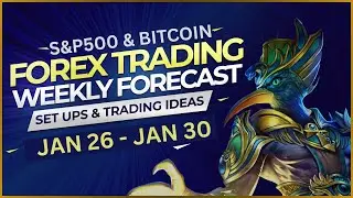 🎯 Weekly Forex Forecast | EURUSD, GBPUSD, USDJPY, BITCOIN, S&P500, AUDUSD, XAUUSD OIL (26/01/2026)