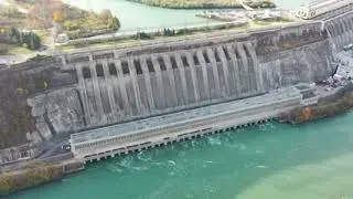 Drone Footage of the Sir Adam Beck Hydroelectric Generating Stations