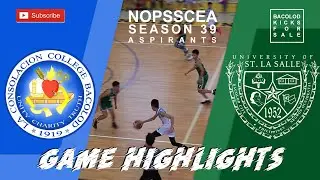 LCCB vs USLS | February 22, 2020 | Game Highlights | NOPSSCEA Season 39 Aspirants