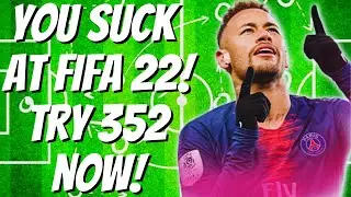 STOP SUCKING! 3-5-2 FIFA 22 META CUSTOM TACTICS RANK 1 FORMATION