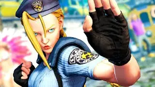 CAMMY - STREET FIGHTER V - ARCADE MODE - 4K 60FPS