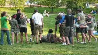 Funny Game of Buck Buck at The Rescue in Atlanta (with music)