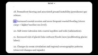 Eddie Evans shares effects of the new climate change --