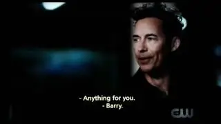 The Flash 3x23 Ending scene Barry enters the speed force
