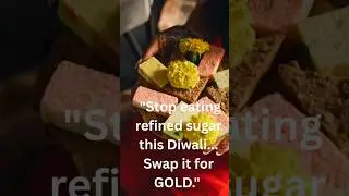 ZERO refined sugar Diwali? YES, please! Get ready for my Ayurvedic sweet swaps #shortvideo #viral