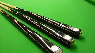 3/4 Craftsman Special hand spliced snooker cue