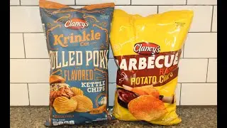 Clancy&rsquo;s (ALDI) Pulled Pork Kettle Chips & Barbecue Potato Chips Review