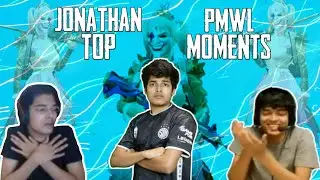 JONATHAN DOMINATION IN PMWL | JONATHAN TOP FRAGS | PUBG MOBILE