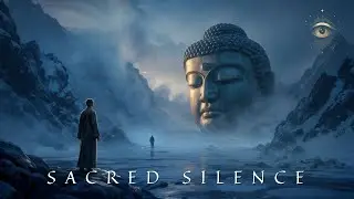 Sacred Silence | 528Hz Deep Stillness Meditation in a Frozen Mountain Realm