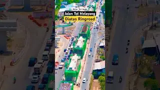 Tol Jogja Melayang diatas selokan Mataram #toljogjasolo #toljogjabawen #toljogja #shorts