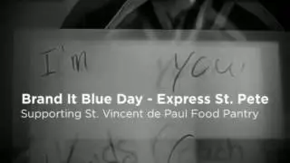 Brand It Blues Stops Hunger in St. Petersburg, FL