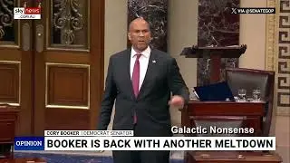 Cory Booker speech on the LOONEY TUNES Senate floor ...
