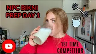 NPC BIKINI PREP NEWBIE | DAY 1 VLOG 1