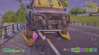 Fortnite Ch7S1 ZB Squad - Hmong Team Against Us But We Won at Endgame