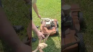 1960 Sycamore pushmower with a 3hp Briggs and Stratton engine  #diy #mower #shorts