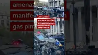 Manifestantes se enfrentan a agentes de ICE durante redadas contra vendedores ambulantes | BBC Mundo