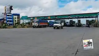 Bharatbenz bs4 5528 trailer at nh2 dankuni toll plaza