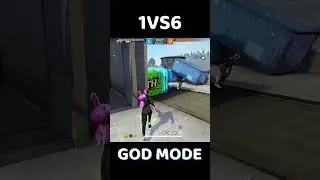 1vs6 Clutch Against Best Custom player  🤯One Shot Clutch 🎯 #shorts #tufanff