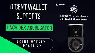 DCENT supports 1Inch # How to use D'CENT wallet with 1Inch