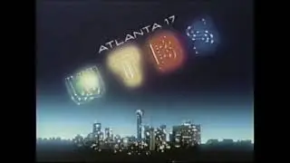 WTBS, Now WPCH (Independent, Now The CW) Station ID 1980 