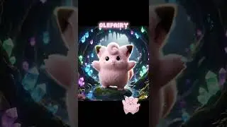 Realistic Pokemon in the Wild | Clefairy and Clefable #pokemonai #pokemon #legendsza #clefairy
