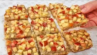 IRRESISTIBLE and Healthy! NO SUGAR, WHEAT, MILK, or EGG - Snack or Breakfast (Easy & Quick)