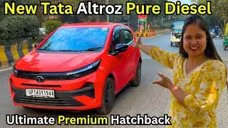 Tata Altroz Diesel 2025 Facelift 🔥 with New GST Price 👌 Discount Tata Altroz Diesel✅ BASE PURE MODEL