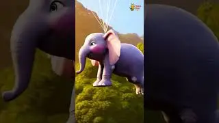 Up in the Sky with Ellie 🎈 | Elephant Balloon Song | Bababee TV
