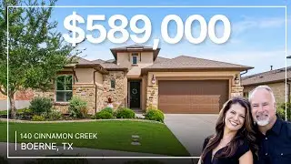 Tour This Boerne Home with Private Greenbelt View | 140 Cinnamon Creek #boernetx #hometour