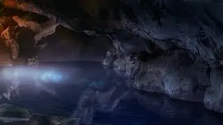 Water Sounds In Cave | For Relaxing, Sleeping, Studying, Meditation | White Noise