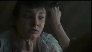 Evil Dead Rise hair scalp angles and glass swallowing