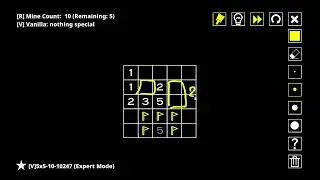 14 Minesweeper Variants - Vanilla Solving Techniques