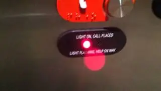 EPIC FAIL!! Somebody pressed the phone on the brand new Otis elevator!