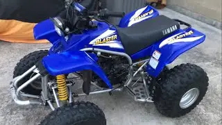 (How To) Oil Change on a Yamaha Blaster ATV | Wolfaysodes