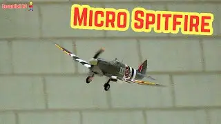 STUNNING MICRO Spitfire LF MkIXc (Antonin Alfery) | BMFA Scale Indoor RC Nationals 2024