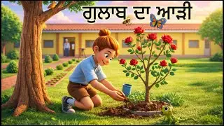 Class 5th Punjabi | Gulab Da Aari | Lesson 12 | Punjabi Chapter Gulab Da Aari | Punjabi Story