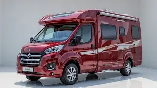 2026 Suzuki Motorhome in Wine Red  | Luxury Compact RV Interior & Exterior Full Tour
