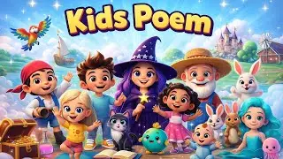 5 Magical Kids Rhymes in One Video | Magic School, Yoga, Pirates & Mermaid Fun!