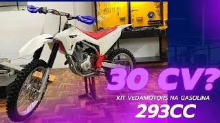Crf 250f / kit VEDAMOTORS 293cc / Gasolina / MOTOKAO MOTOS